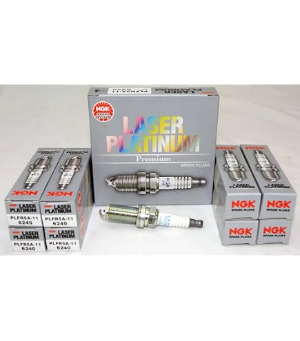 Amazon.com: NGK 6240 Laser Platinum Spark Plugs PLFR5A-11 6 Pack